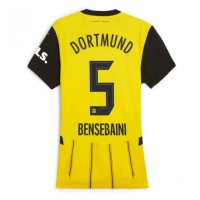 Dres Borussia Dortmund Ramy Bensebaini #5 Domáci pre Ženy 2024-25 Krátky Rukáv